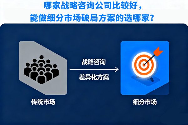 哪家戰(zhàn)略咨詢公司比較好，能做細(xì)分市場破局方案的選哪家？
