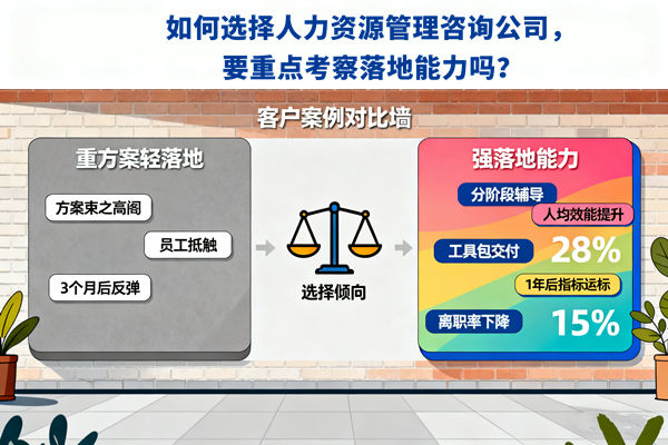 如何選擇人力資源管理咨詢公司，要重點(diǎn)考察落地能力嗎？