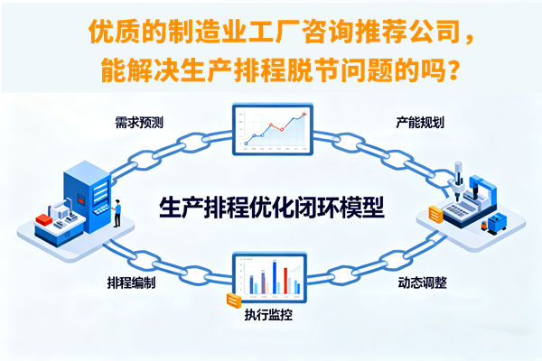 優(yōu)質(zhì)的制造業(yè)工廠咨詢推薦公司，能解決生產(chǎn)排程脫節(jié)問題的嗎？